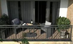 a casa mia Balkonset für 2 Personen platzsparend Madeira