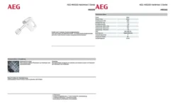 AEG Handmixer HM3330