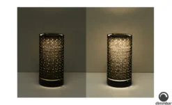Akku LED-Tischleuchte schwarz