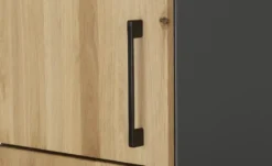 Aktenschrank mit Massivholzfront SOLIDLine