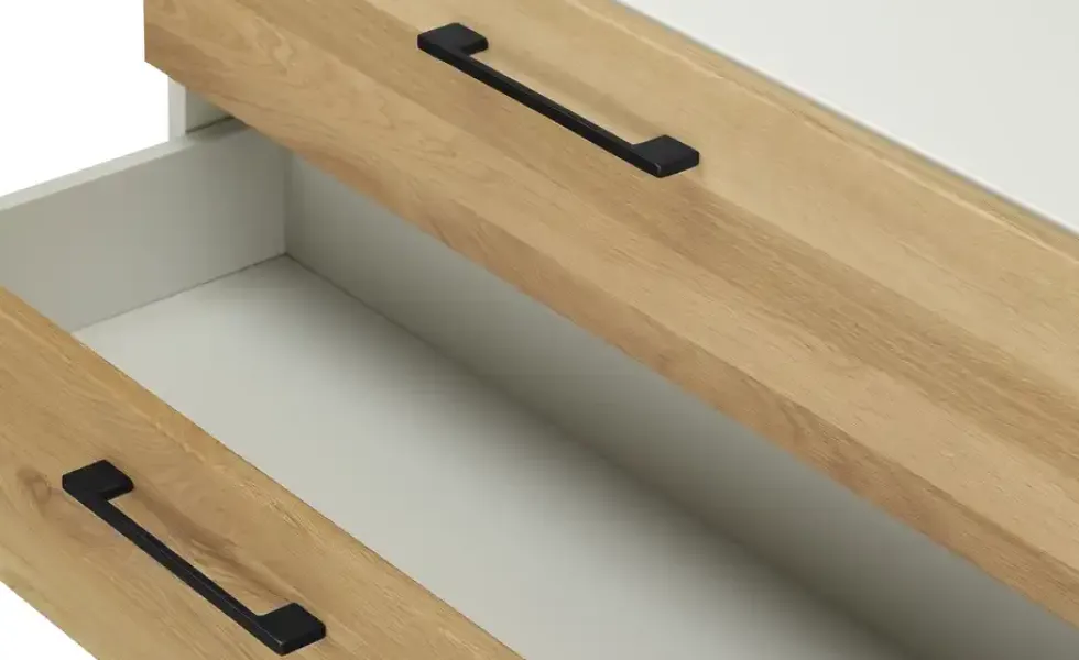 Aktenschrank mit Massivholzfront SOLIDLine