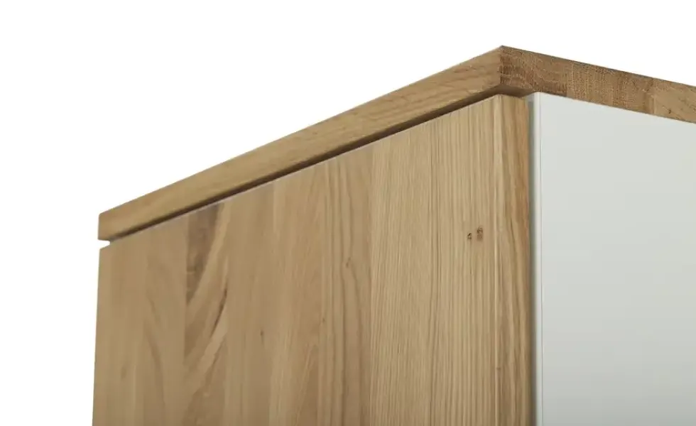 Aktenschrank mit Massivholzfront SOLIDLine