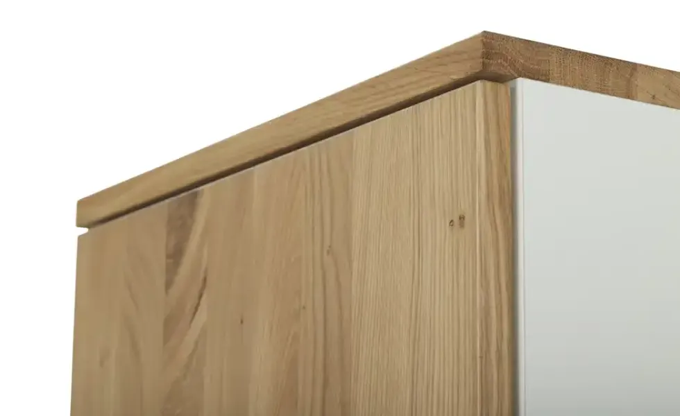 Aktenschrank mit Massivholzfront SOLIDLine