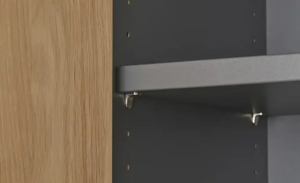 Aktenschrank mit Massivholzfront SOLIDLine