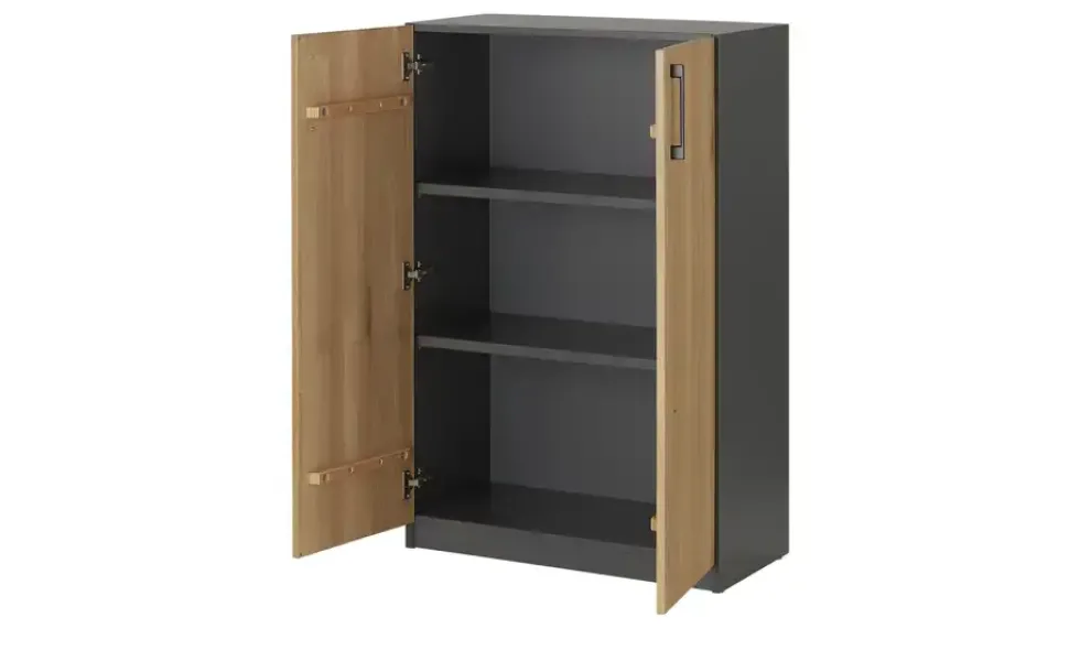 Aktenschrank mit Massivholzfront SOLIDLine