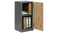 Aktenschrank mit Massivholzfront SOLIDLine