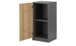 Aktenschrank mit Massivholzfront SOLIDLine