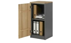 Aktenschrank mit Massivholzfront SOLIDLine