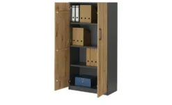 Aktenschrank mit Massivholzfront SOLIDLine