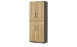 Aktenschrank mit Massivholzfront SOLIDLine