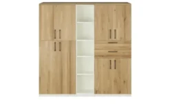 Aktenschrank mit Massivholzfront SOLIDLine