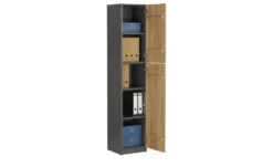 Aktenschrank mit Massivholzfront SOLIDLine