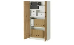 Aktenschrank mit Massivholzfront SOLIDLine