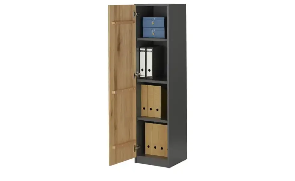 Aktenschrank mit Massivholzfront SOLIDLine