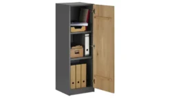 Aktenschrank mit Massivholzfront SOLIDLine