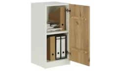 Aktenschrank mit Massivholzfront SOLIDLine