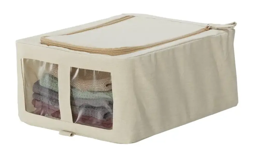 Aufbewahrungsbox mit Fenster