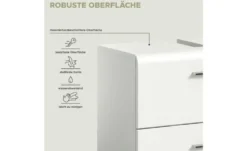 Badkombination auf Rollen