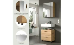 Badkombination auf Rollen