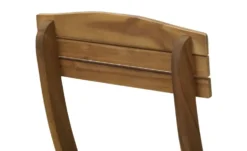 Balkonklappstuhl 2er-Set aus Akazienholz Java
