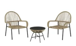 Balkon-Set 3-teilig Prato
