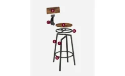 Barhocker 2er-Set