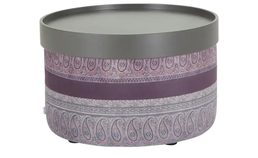 bassetti by SCHRÖNO Pouf aus Velours Tino
