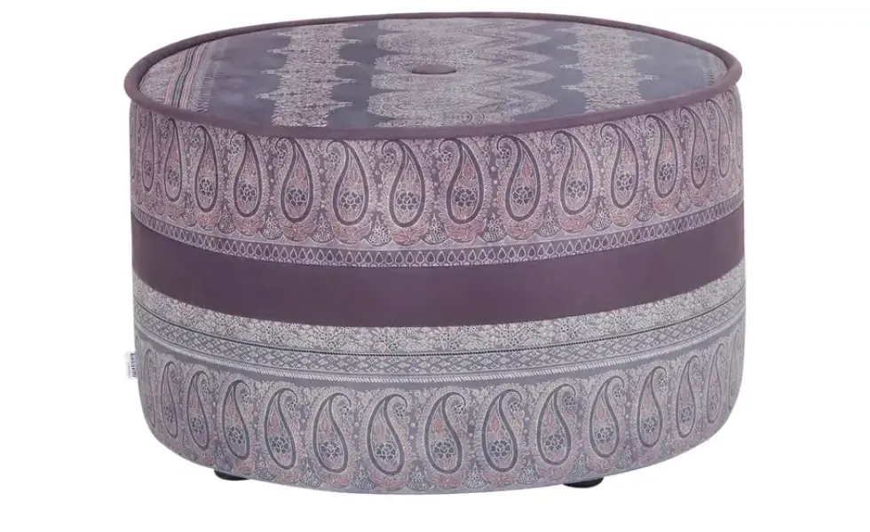 bassetti by SCHRÖNO Pouf aus Velours Tino