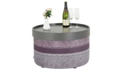 bassetti by SCHRÖNO Pouf aus Velours Tino