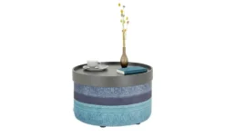 bassetti by SCHRÖNO Pouf aus Velours Tino