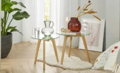 Beistelltische, 2er-Set Viale