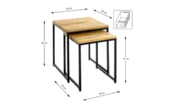 Beistelltisch 2er Set