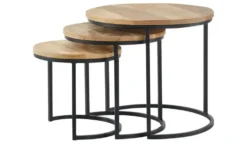 Beistelltisch 3er-Set Round