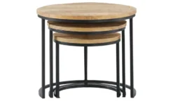 Beistelltisch 3er-Set Round