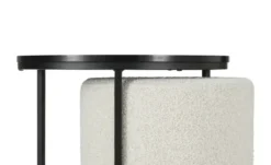 Beistelltisch-Hocker-Set Jesi