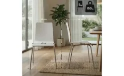 Besucherstuhl 4er-Set Gahanna