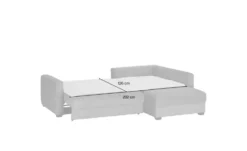 bobb Ecksofa mit Boxspringpolsterung Lisa de Luxe