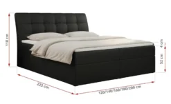 Boxbett mit Bettkasten Diegos