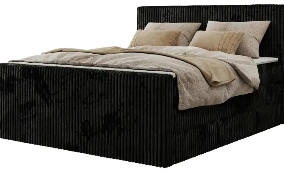 Boxspringbett mit Bettkasten Tiliano King Duo