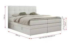 Boxspringbett mit Bettkasten Luka King