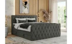 Boxspringbett mit Bettkasten Miren King Duo