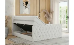 Boxspringbett mit Bettkasten Miren King Duo