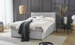 Boxspringbett mit Matratze und Topper, H3 Duke