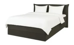 Boxspringbett 140x200 in anthrazit Lunor
