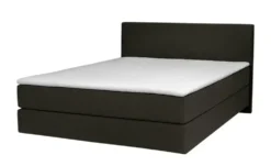 Boxspringbett 120x200 in anthrazit Elin