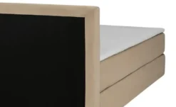 Boxspringbett 140x200 in beige Elin