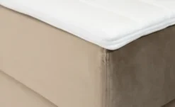 Boxspringbett 140x200 in beige Lunor