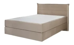 Boxspringbett 120x200 in beige Lunor