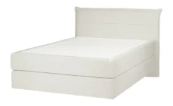 Boxspringbett 140x200 in creme Lunor