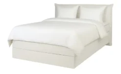 Boxspringbett 120x200 in creme Lunor